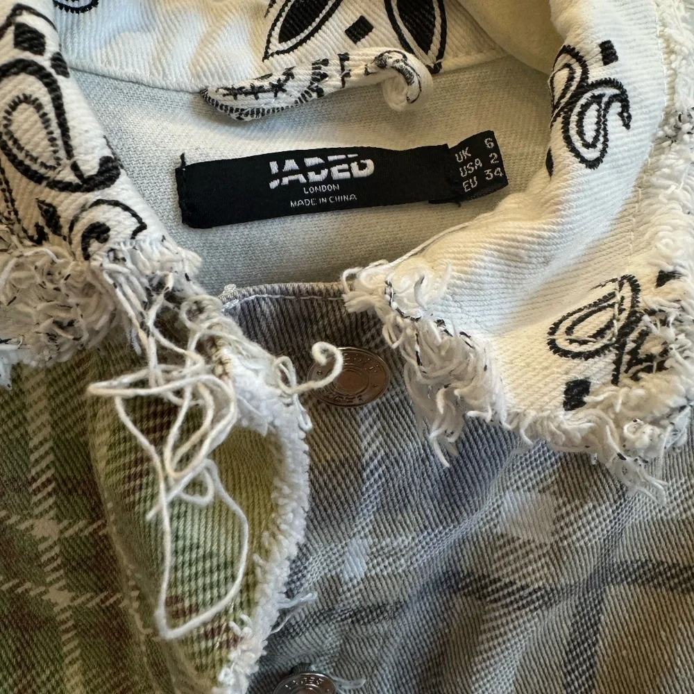 JADED LDN Patchwork Jacket - Picture 3 of 4
